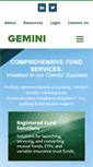 Mobile Screenshot of geminifund.com